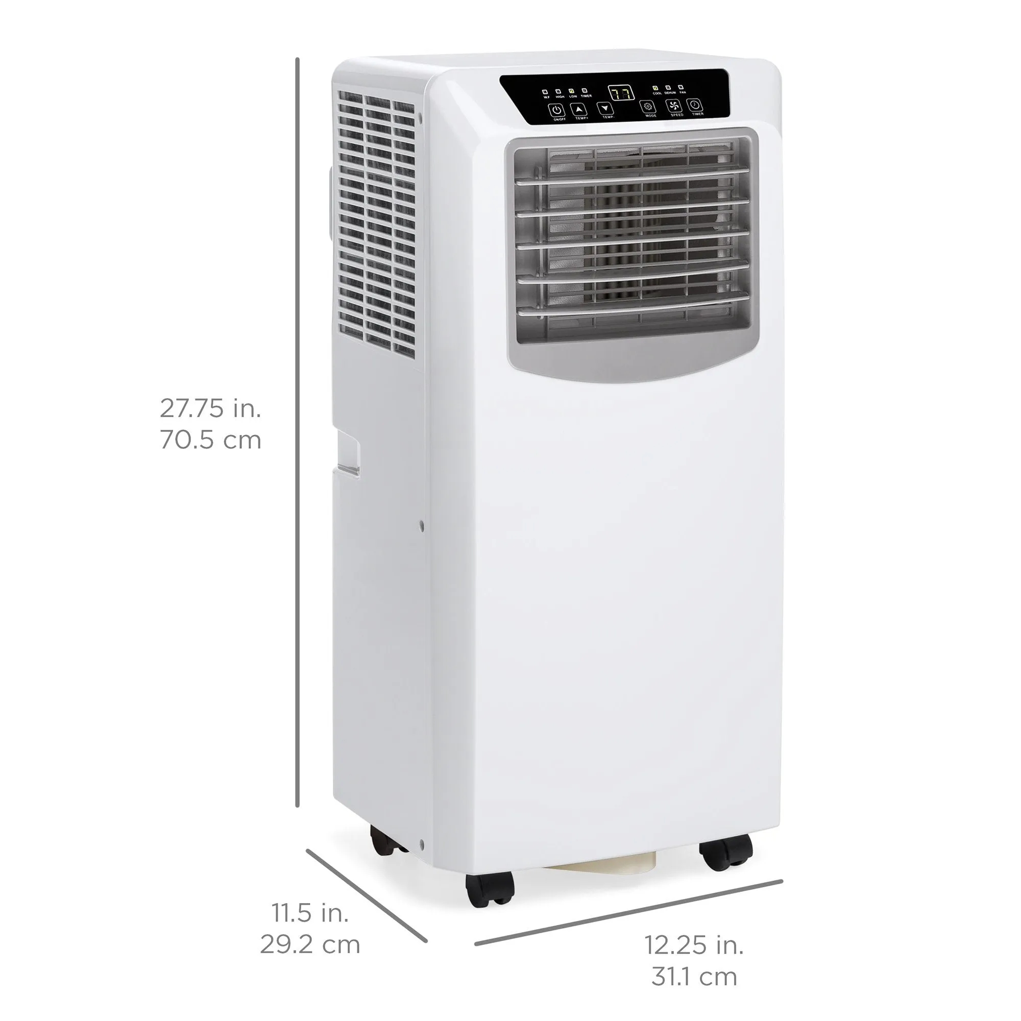 3-in-1 10,000 BTU Air Conditioner Fan Dehumidifier for Up to 200 Sq. Ft.