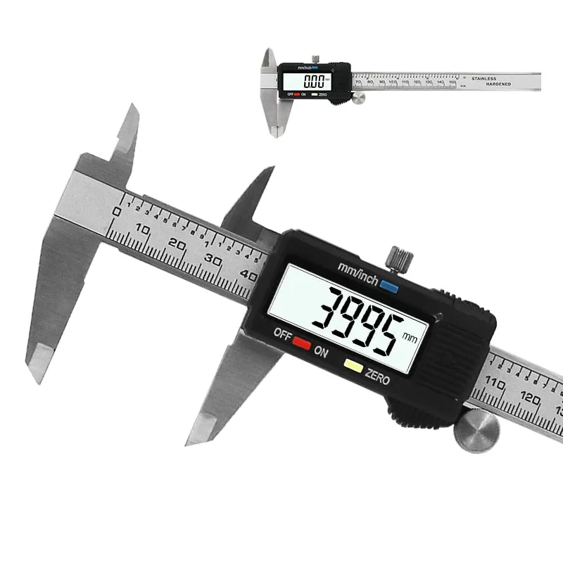 6 Inch 0-150mm Digital Measuring Tool Stainless Steel Caliper