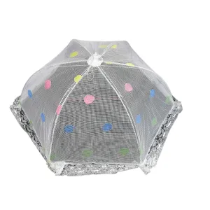 7179 UMBRELLA FOOD COVERS MESH NET KITCHEN UMBRELLA PRACTICAL HOME USING FOOD COVER