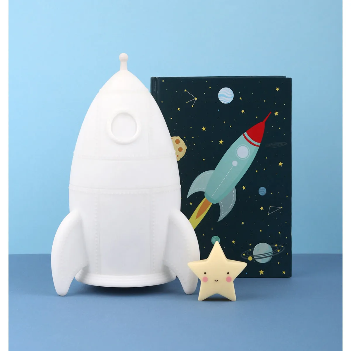 A Little Lovely Company Night Light Rocket