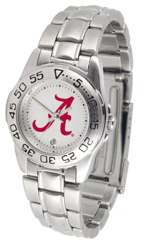 Alabama Crimson Tide Sport Steel Ladies Watch