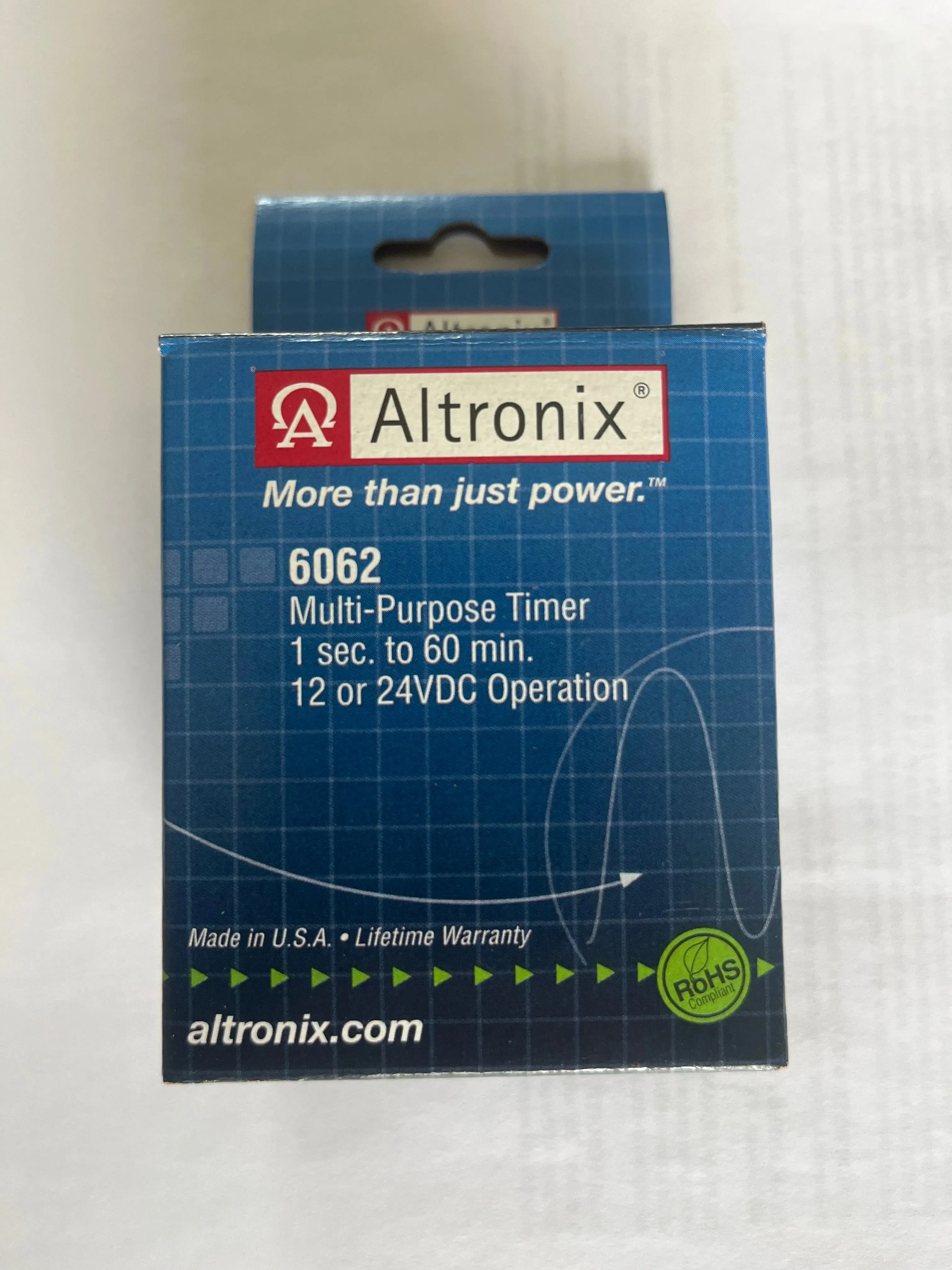 Altronix 6062 Multi-Purpose Timer 1 second to 60 minutes