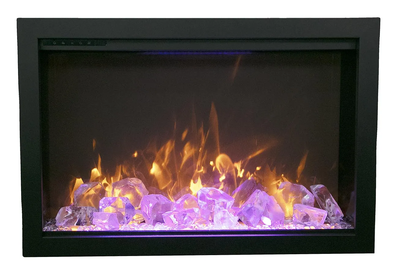 Amantii 44” Traditional Bespoke Electric Fireplace W/ Intuitive Remote