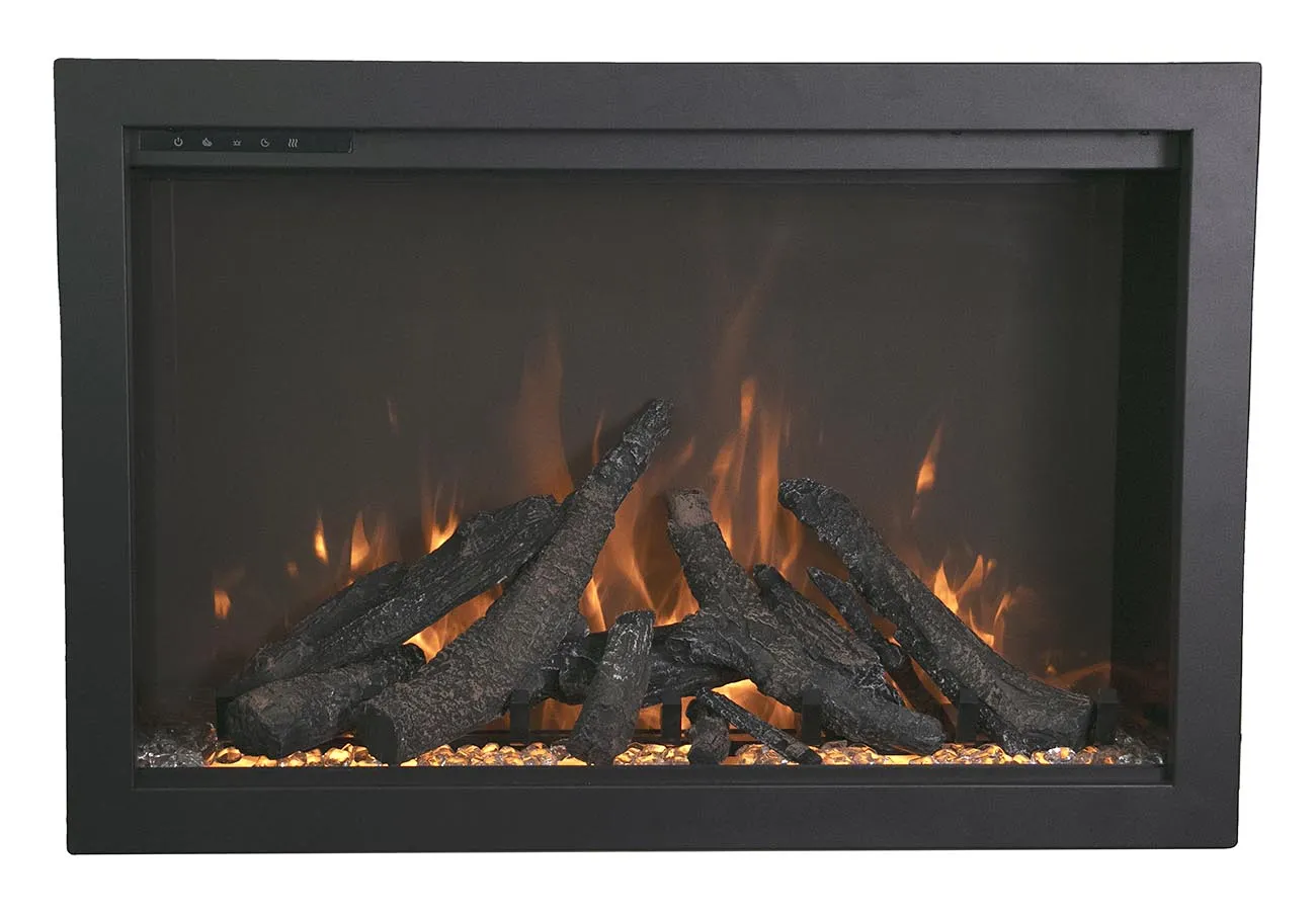 Amantii 44” Traditional Bespoke Electric Fireplace W/ Intuitive Remote