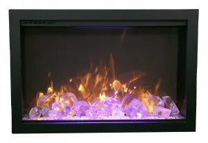 Amantii 44” Traditional Bespoke Electric Fireplace W/ Intuitive Remote