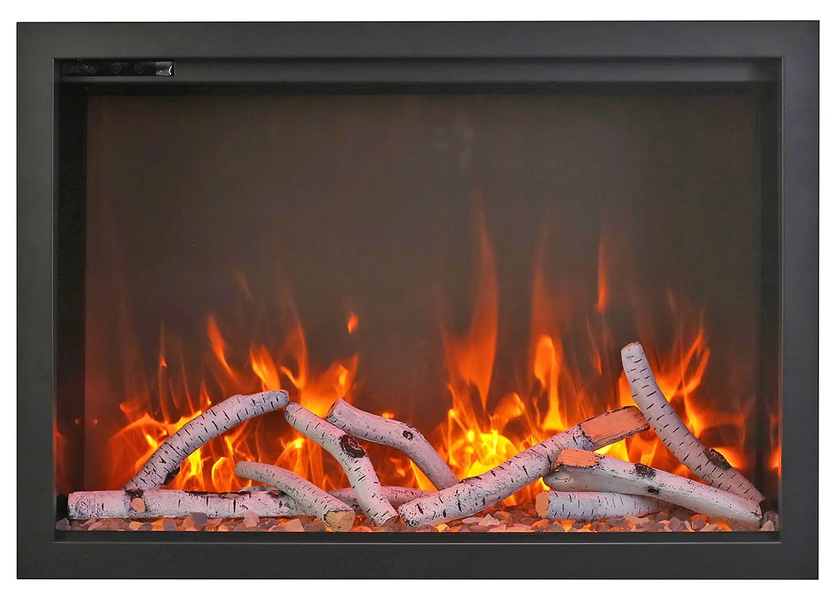 Amantii 44” Traditional Bespoke Electric Fireplace W/ Intuitive Remote