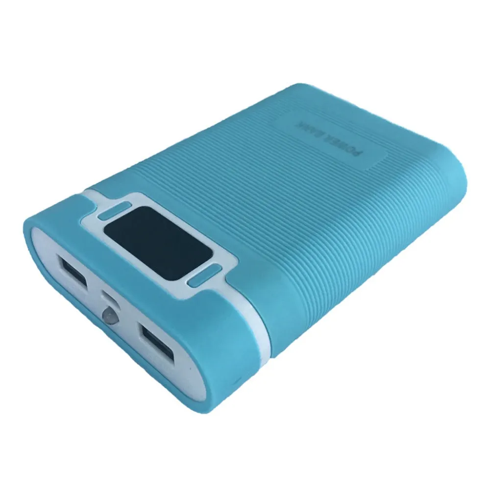 Anti-reverse Portable Power Bank Box Powerbank Case