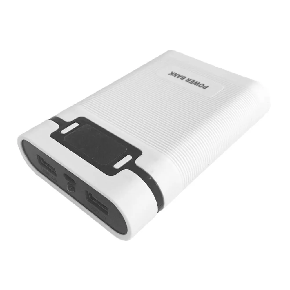 Anti-reverse Portable Power Bank Box Powerbank Case