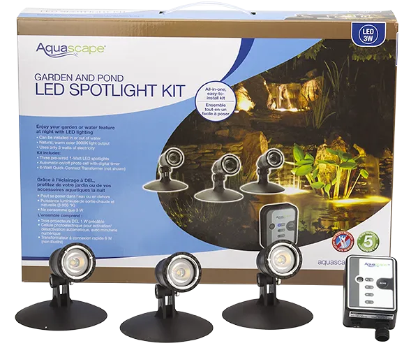 Aquascape 3-Light Spotlight Kit