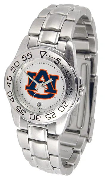 Auburn Tigers Sport Steel Ladies Watch