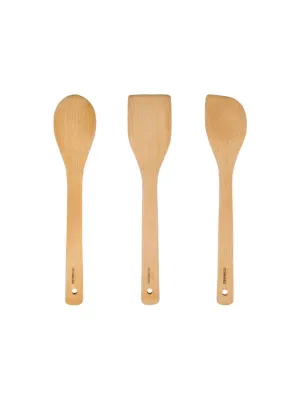 Bamboo Kitchen Utensil, Set Of 3