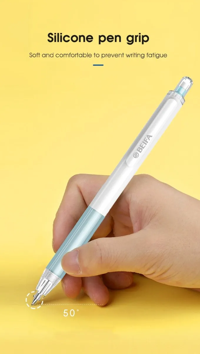 Beifa Simple Superior Mechanical Pencil with Silicon Soft Grip