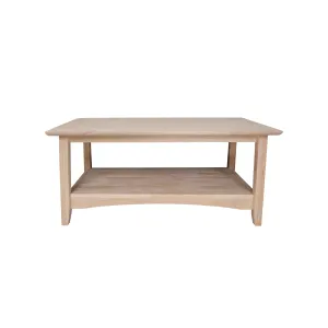 bingltd - Burg 39" Coffee Table (TC1801-RW-UNF)