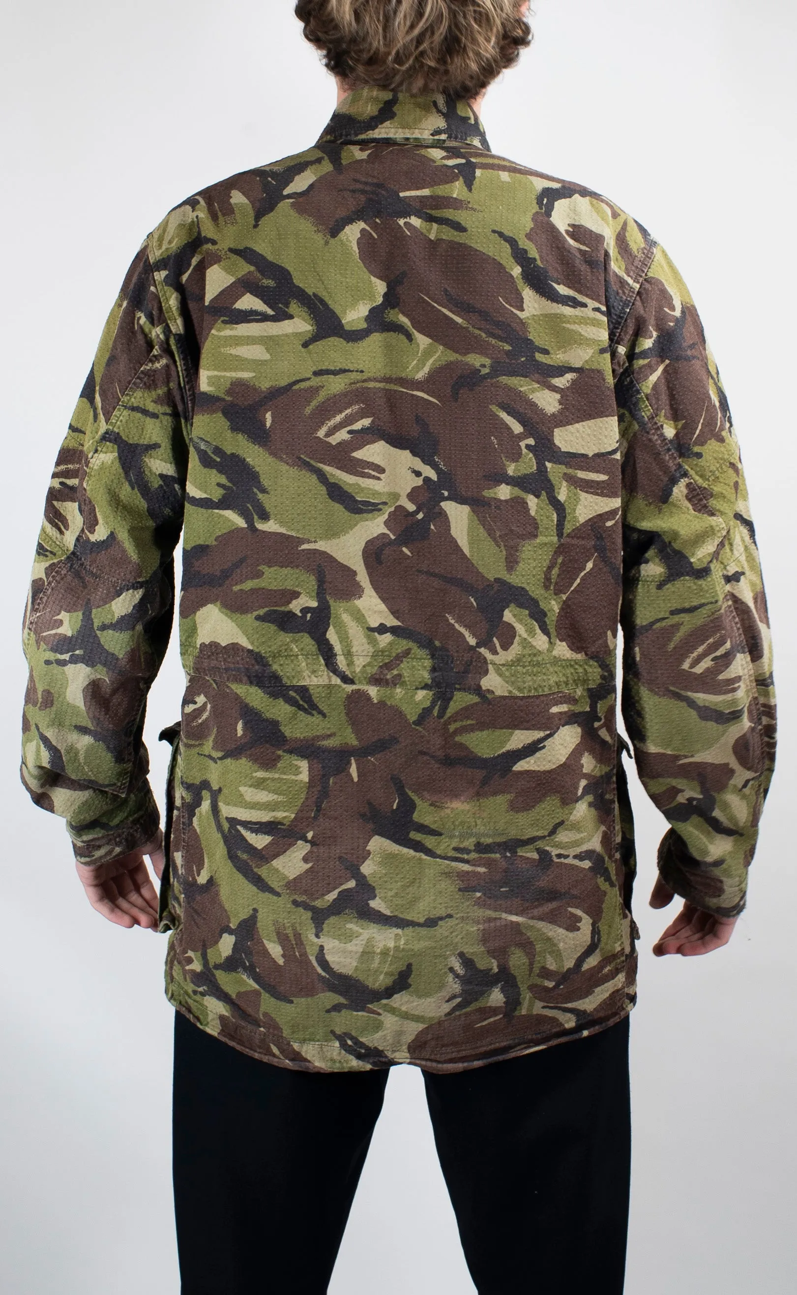 British Soldier 95 DPM Woodland Camouflage Rip-Stop Jacket - DISTRESSED RANGE