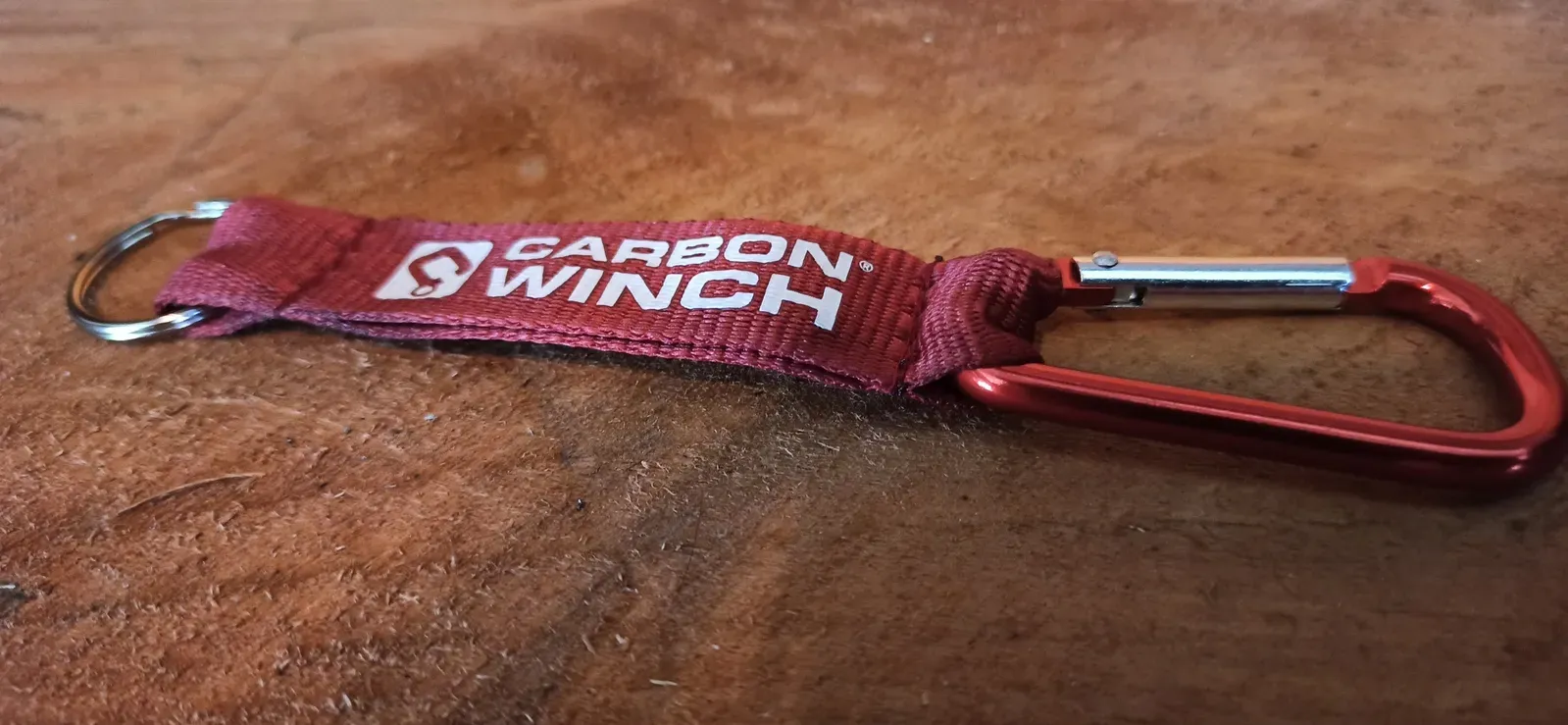 Carbon Winch Keyring or wireless remote lanyard