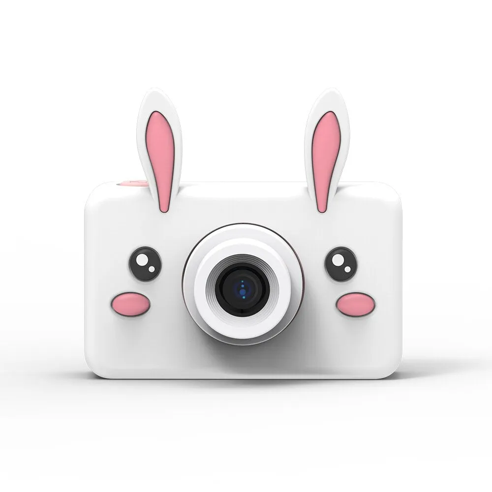 Cartoon Animals Kid Digital Camera 2 Inch Screen HD 8MP with 32g Micro SD Card For Children Brithday Gift