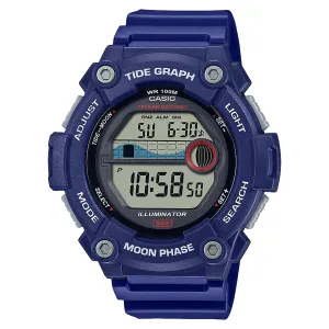 Casio Blue Resin Digital Men's Watch - WS1300H-2A