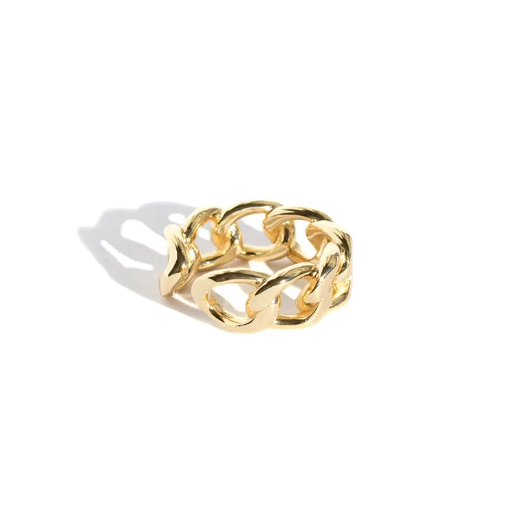 Chunky Chain Link Ring