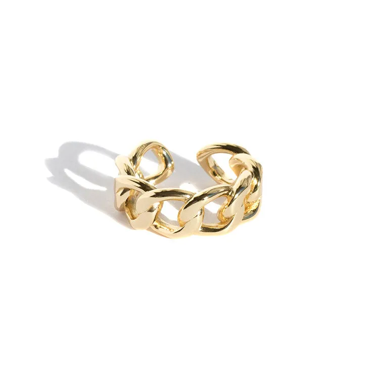 Chunky Chain Link Ring