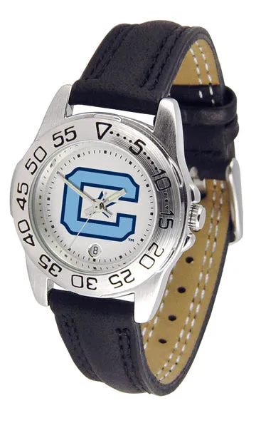 Citadel Bulldogs Sport Leather Ladies Watch