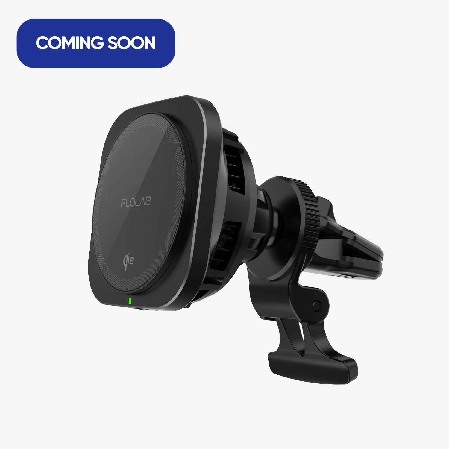 COMING SOON - FLOLAB MagFLO Qi2 15W Best Wireless Car Charger With Cooling - Fast Charging