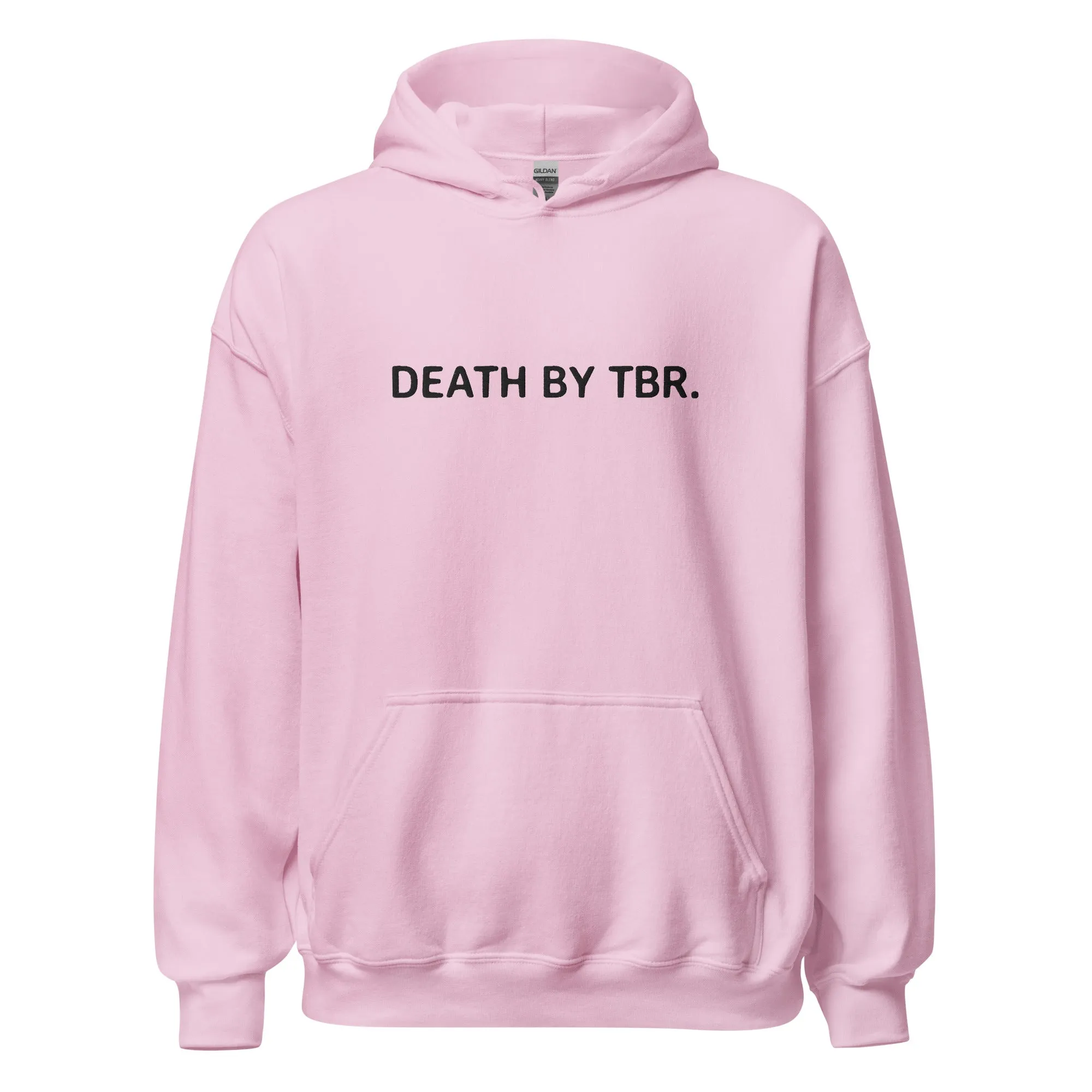 Death By TBR Embroidered Hoodie