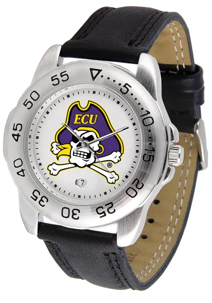 East Carolina Sport Leather Men’s Watch