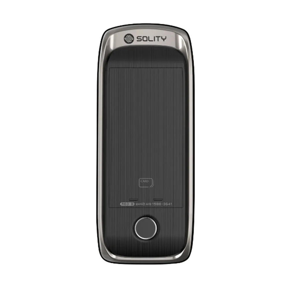 Electronic lock Solity GR-60B, biometric, black