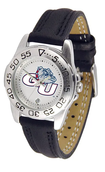 Gonzaga Sport Leather Ladies Watch