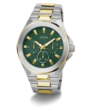 GUESS Mens 2-Tone Multi-function Watch