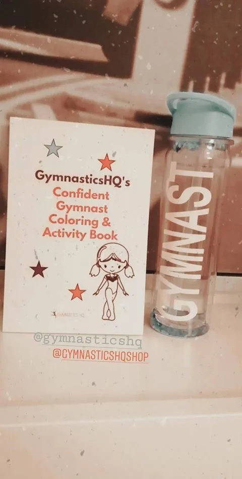 GymnasticsHQ's Digital Confident Gymnast Coloring Book