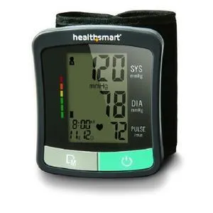 HealthSmart Clinically Accurate Automatic Digital Upper Arm Blood Pressure Monitor with LCD Display