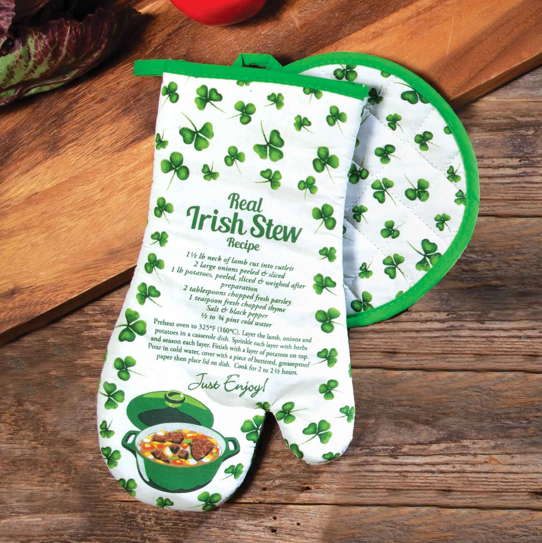 Irish Stew Mitt and Potholder