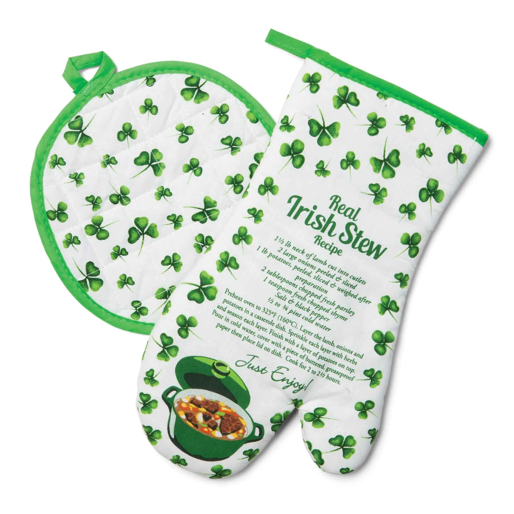 Irish Stew Mitt and Potholder