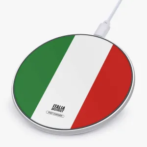 Italian Flag - 10W Wireless Charger - Italia District