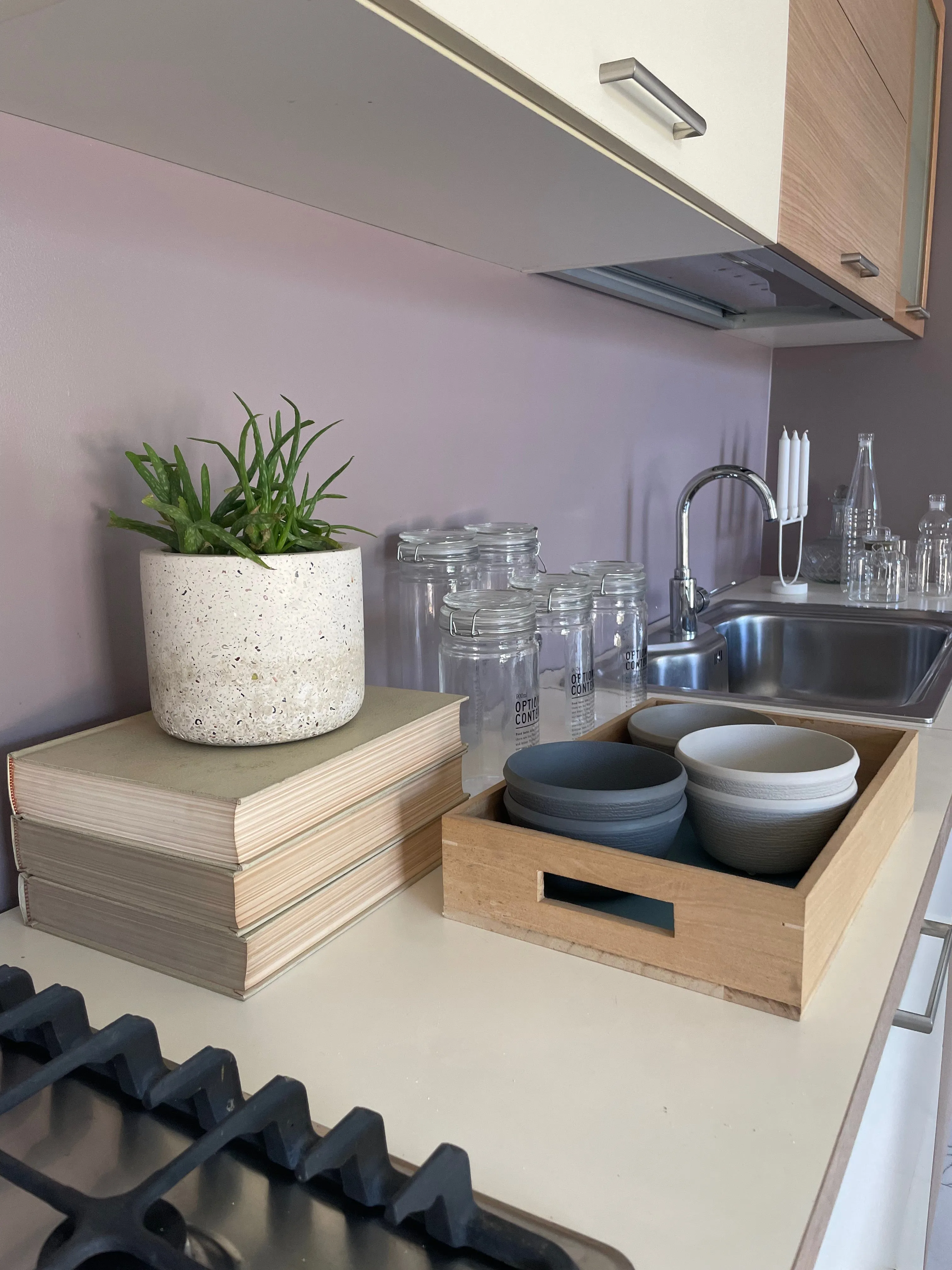 Kitchen with appliances