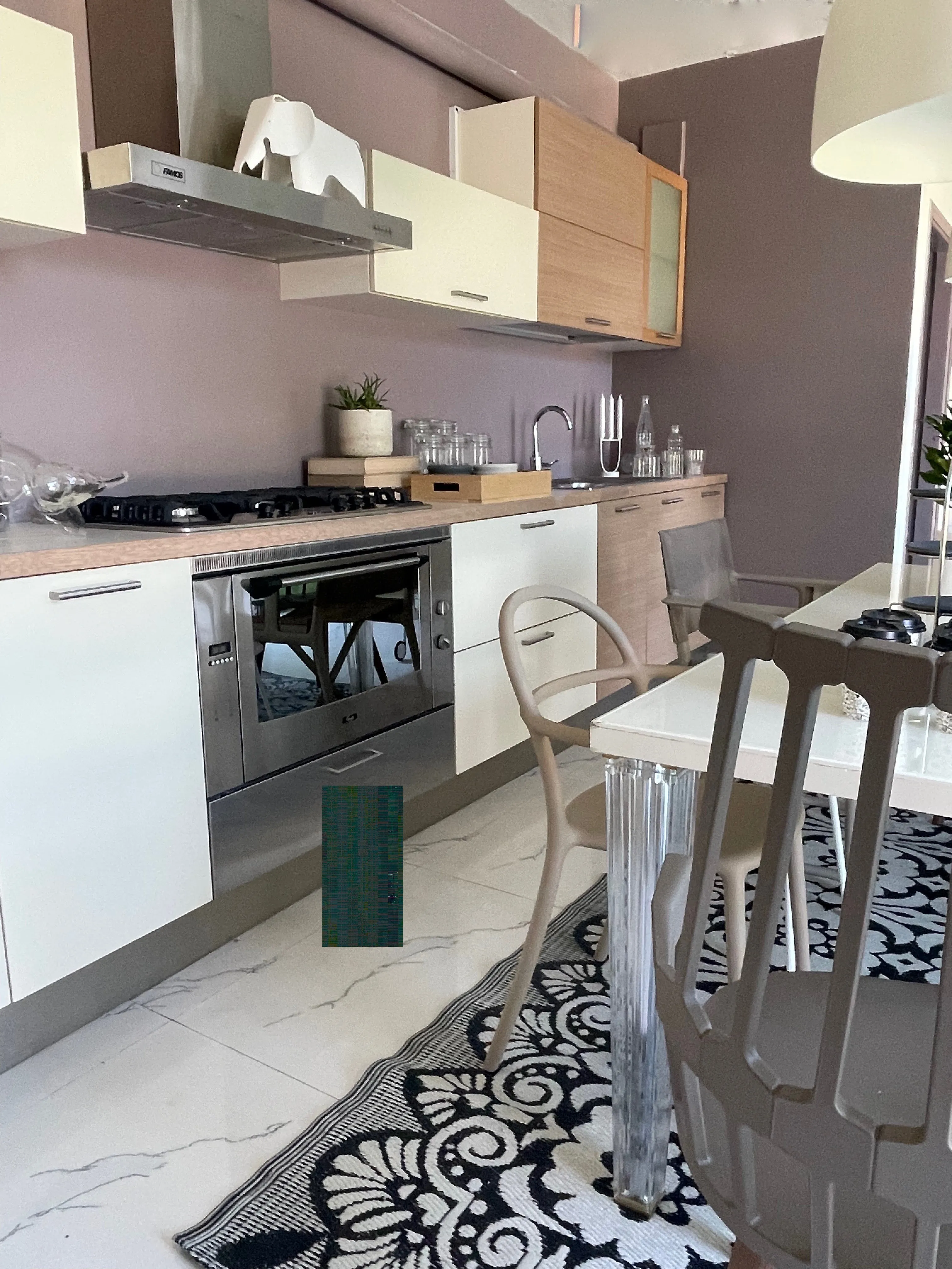 Kitchen with appliances