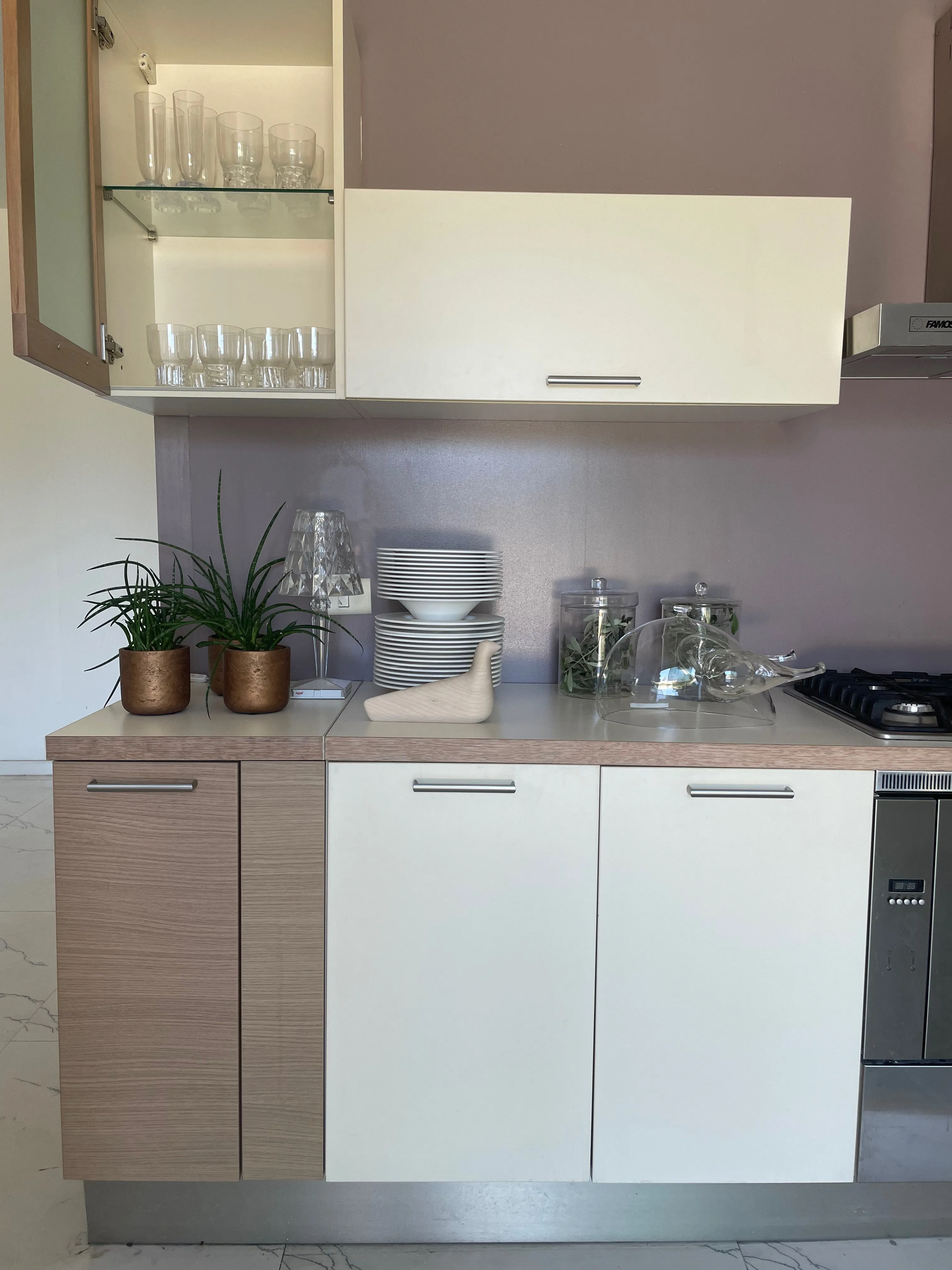 Kitchen with appliances