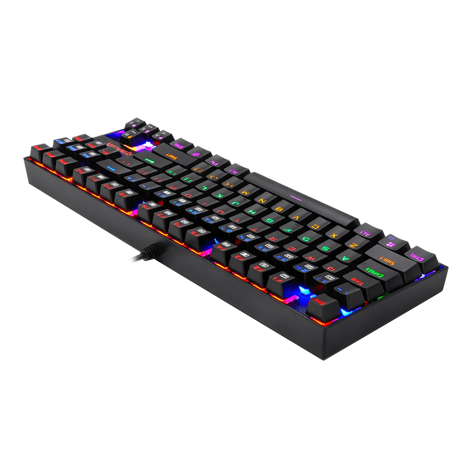 KUMARA K552 LED Rainbow Backlit Wired Keyboard