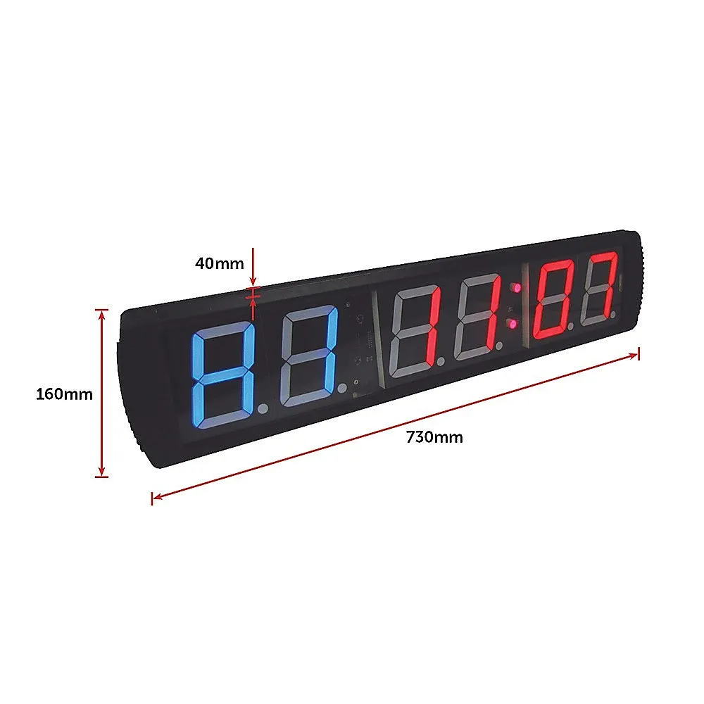 Large Display Digital Timer Interval Fitness Clock