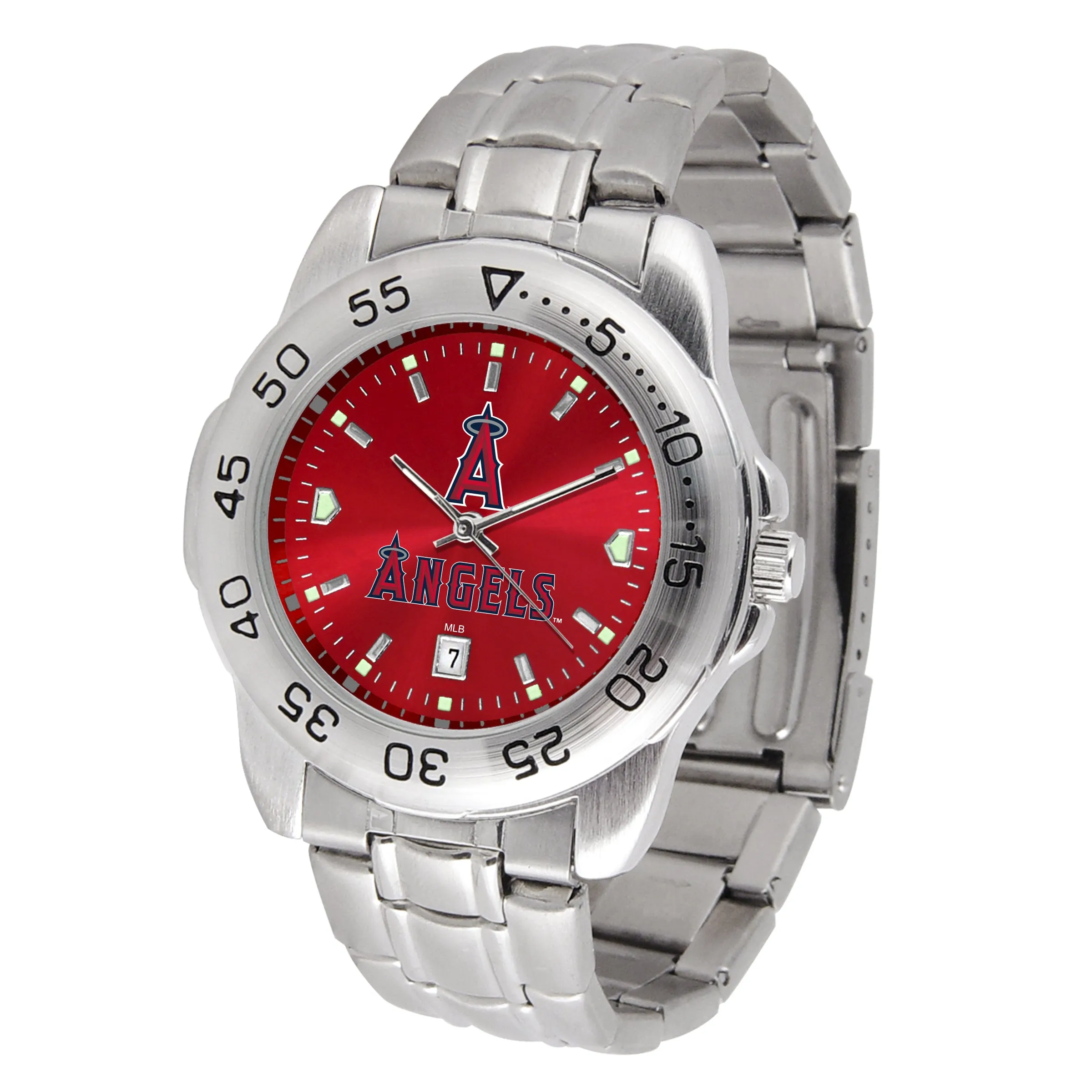 Los Angeles Angels Men’s Sport Steel Watch