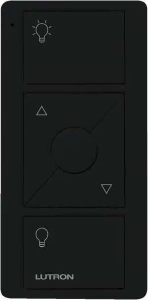 Lutron Pico Smart Remote Control for Caseta Smart Dimmer Switch | PJ2-3BRL-GBL-L01 | Black