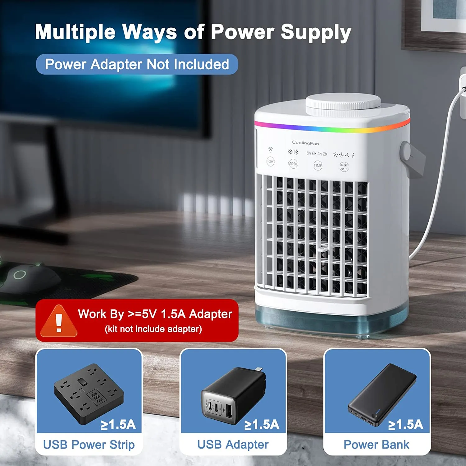 Mini USB Portable Cold Air Conditioner