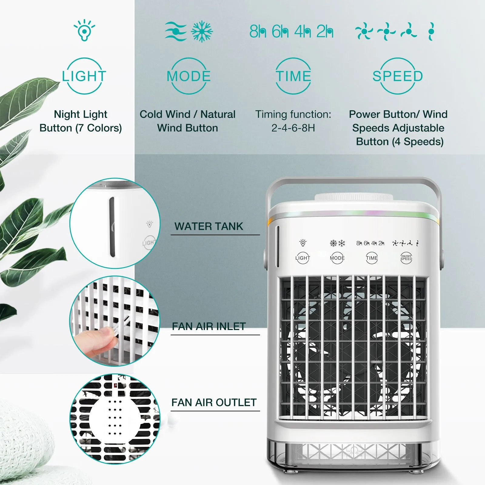 Mini USB Portable Cold Air Conditioner