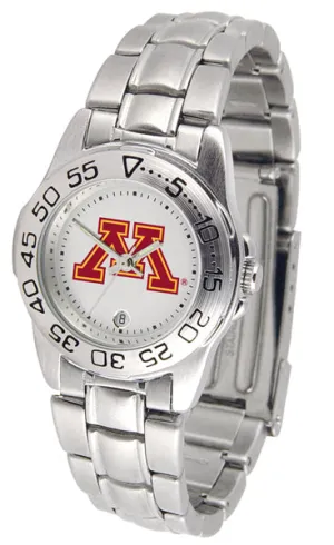 Minnesota Gophers Sport Steel Ladies Watch