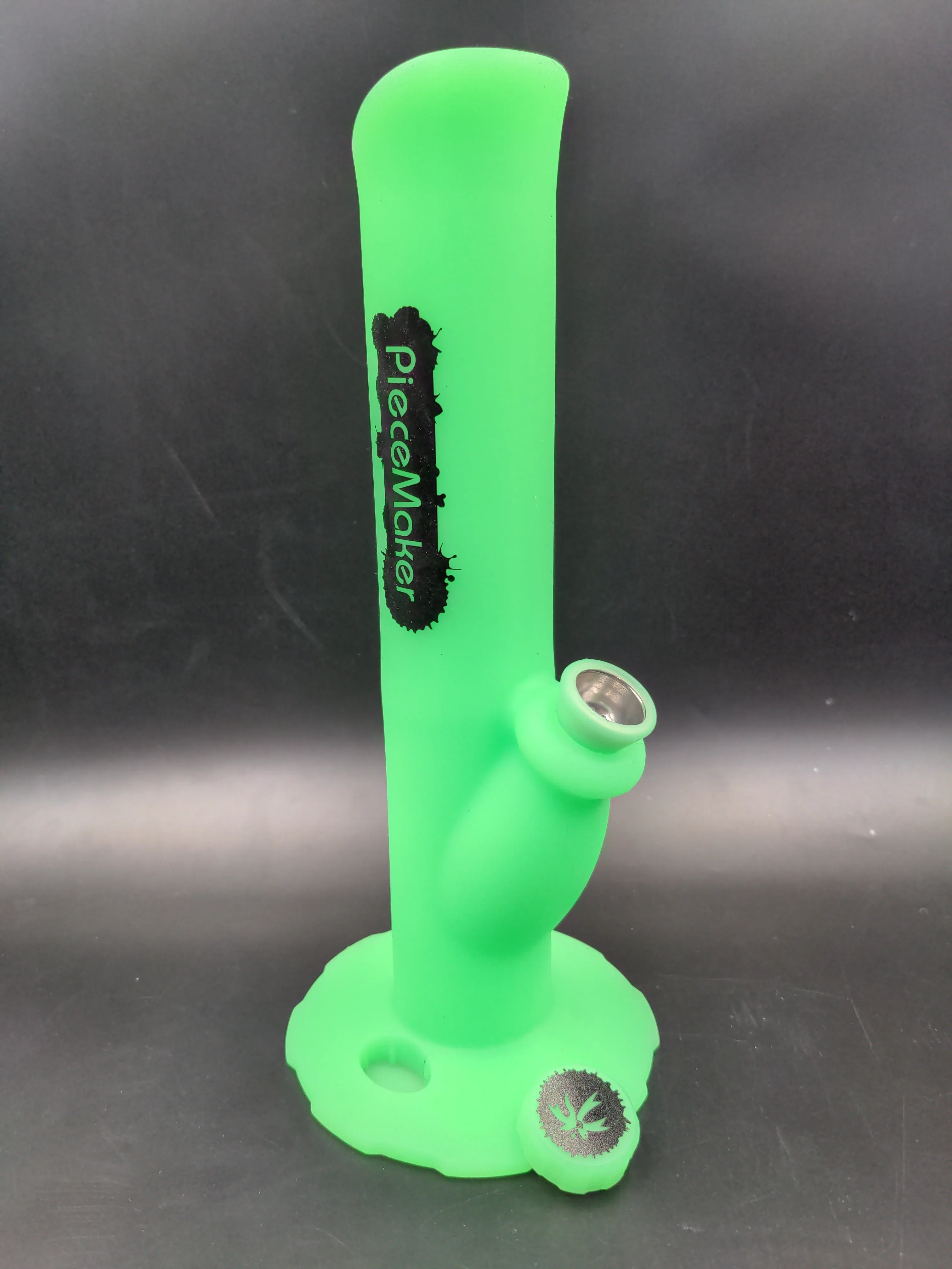 PieceMaker Kermit Silicone Water Pipe - 10.5