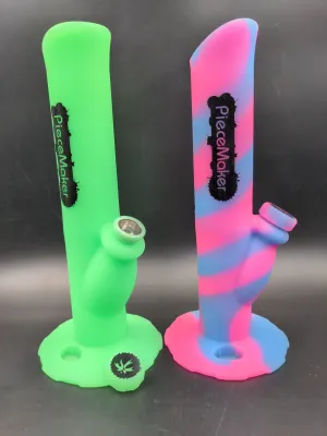 PieceMaker Kermit Silicone Water Pipe - 10.5