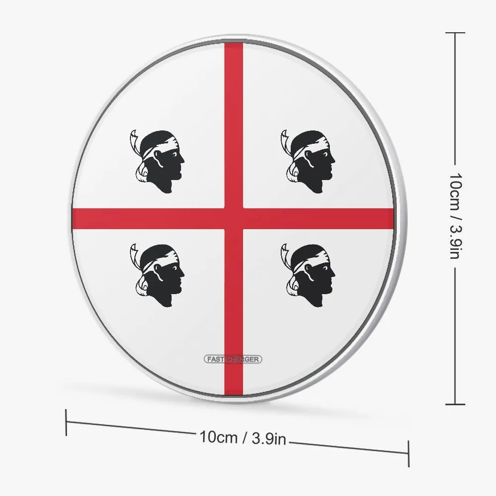 Sardinian Flag - 10W Wireless Charger