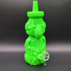 Silicone Honey Bear Skeleton Bubbler - 8.5 | 14mm