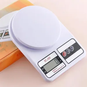 SKADIOO Weighing scale, Weight Machine for Kitchen, Kitchen Weighing Scale,SF-400 Weight Machine for Shop, Food Weighing Scale, Multipurpose Portable Electronic Digital Weighing Scale Weight Machine